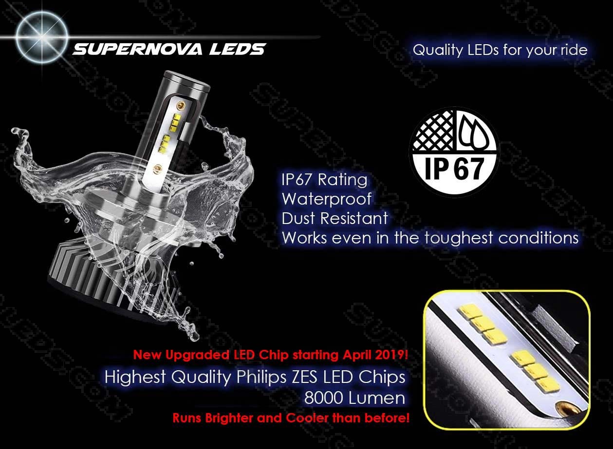 Supernova LEDs Supernova LEDs V.4 LEDs 9007 Quality LEDs for your Car