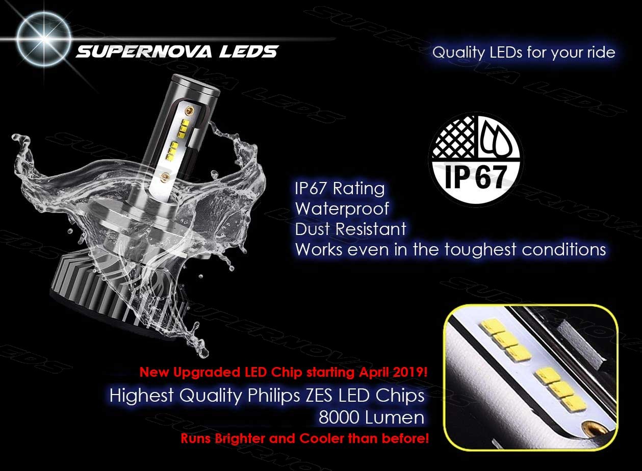 Supernova LEDs V4 Headlights