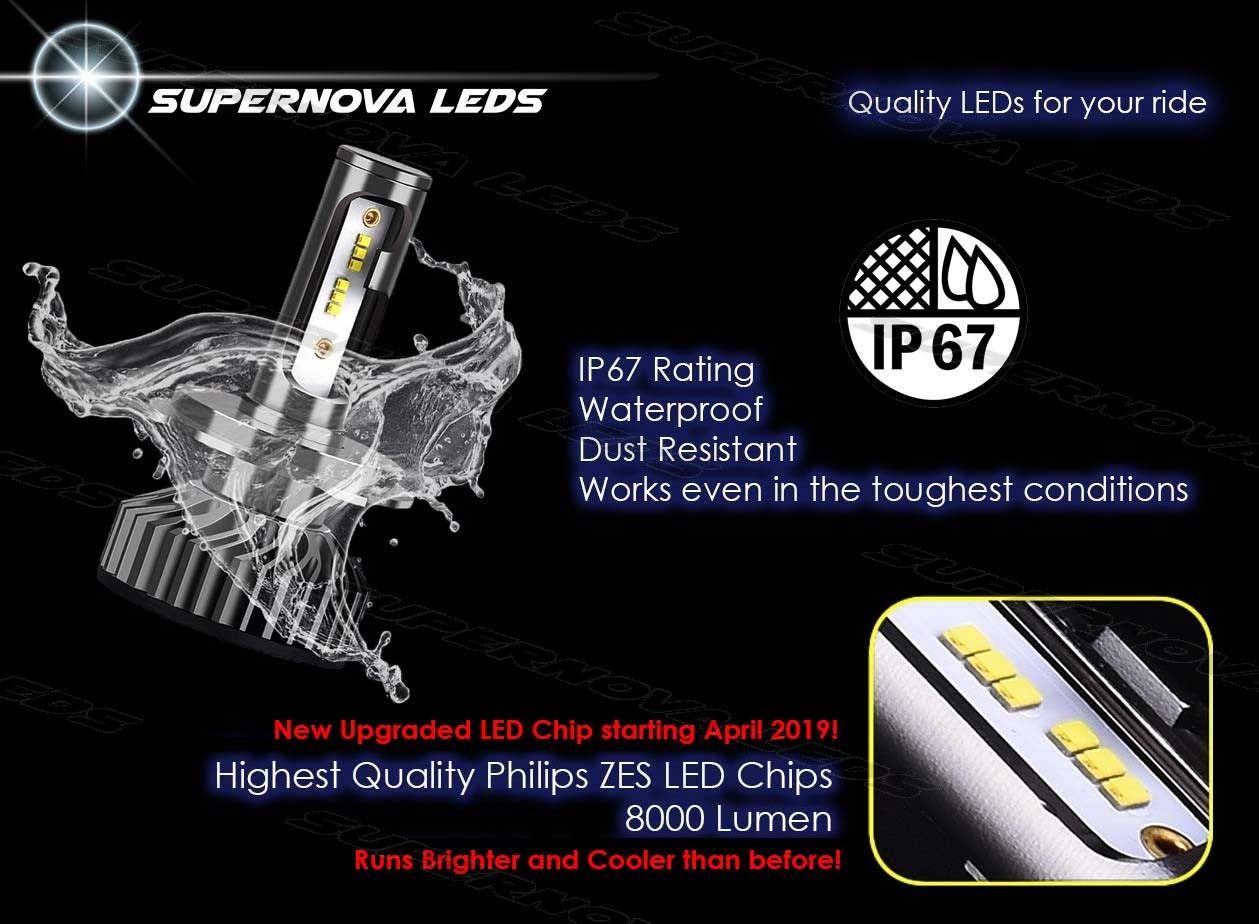 Supernova LEDs V4 Headlights